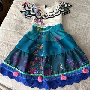 Disney Encanto Mirabel Dress Costume Size 3 Girls Toddlers